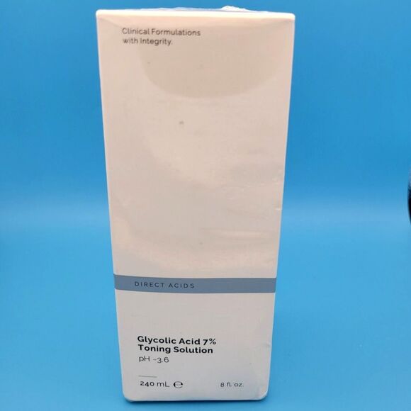 Direct Acids Other - SEALED Glycolic Acid 7% Toning Solution Toner - 240 ml / 8 fl oz - New